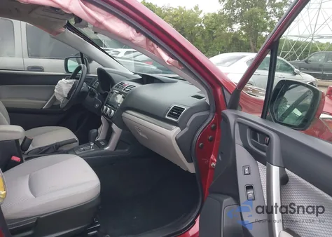 2017 Subaru Forester 2.5I Premium из США, поврежденный, VIN JF2SJAEC0HH552515